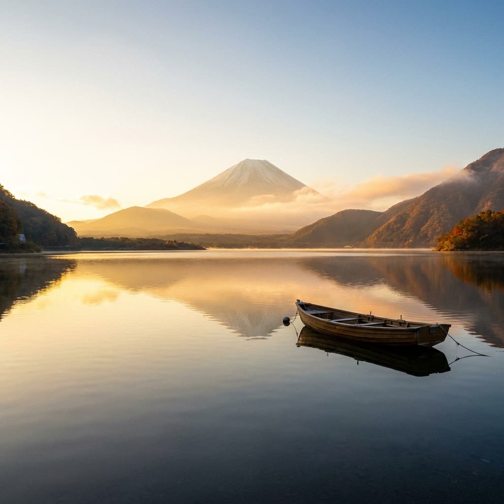 Lake sunlight
